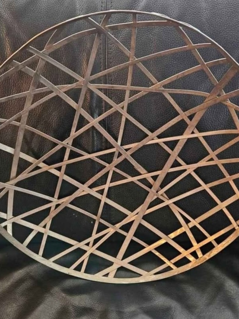 Michael Aram metal weaved centerpiece Bowl Collectors Piece